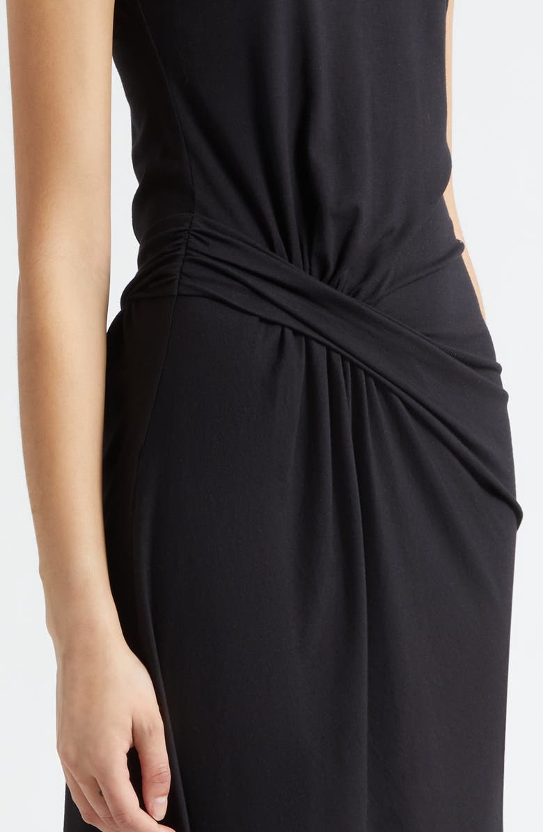 Ramy Brook Addison Sleeveless Midi Dress, Alternate, color, Black