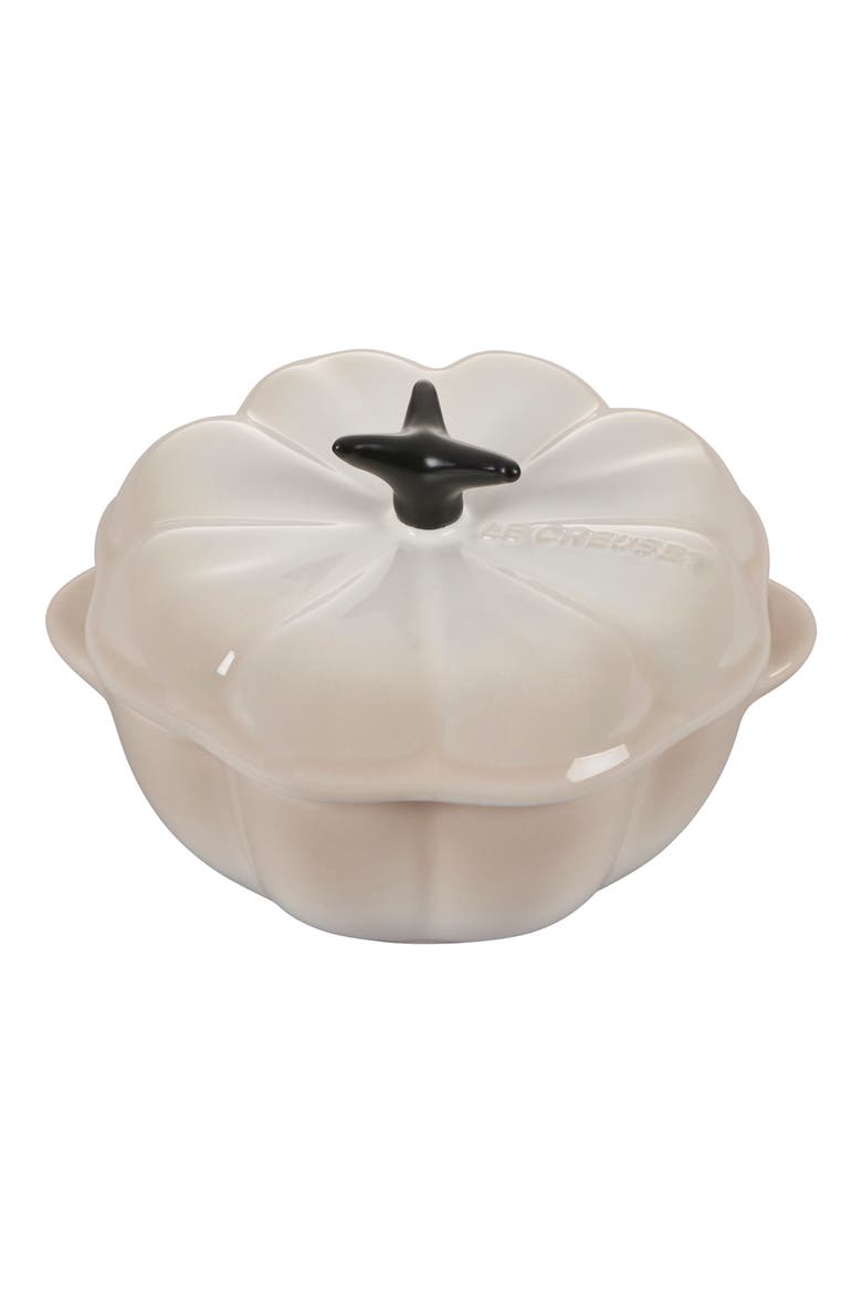 Enameled Cast Iron Pumpkin Baking Dish, Main, color, MERINGUE