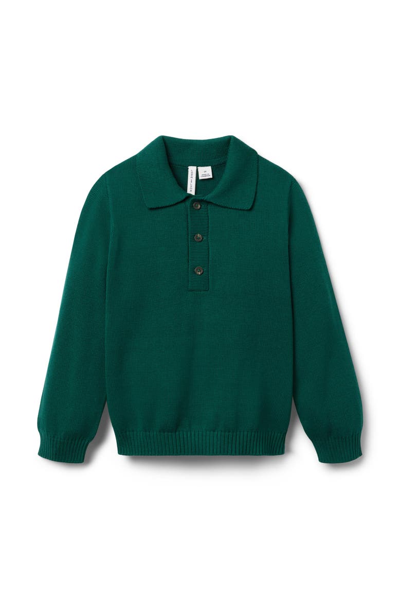 The Polo Sweater, Main, color, Green