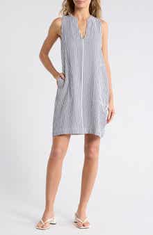 Splendid Stripe Sleeveless Minidress