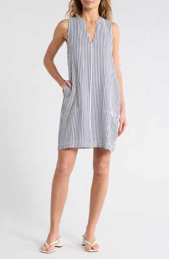 Splendid Stripe Sleeveless Minidress
