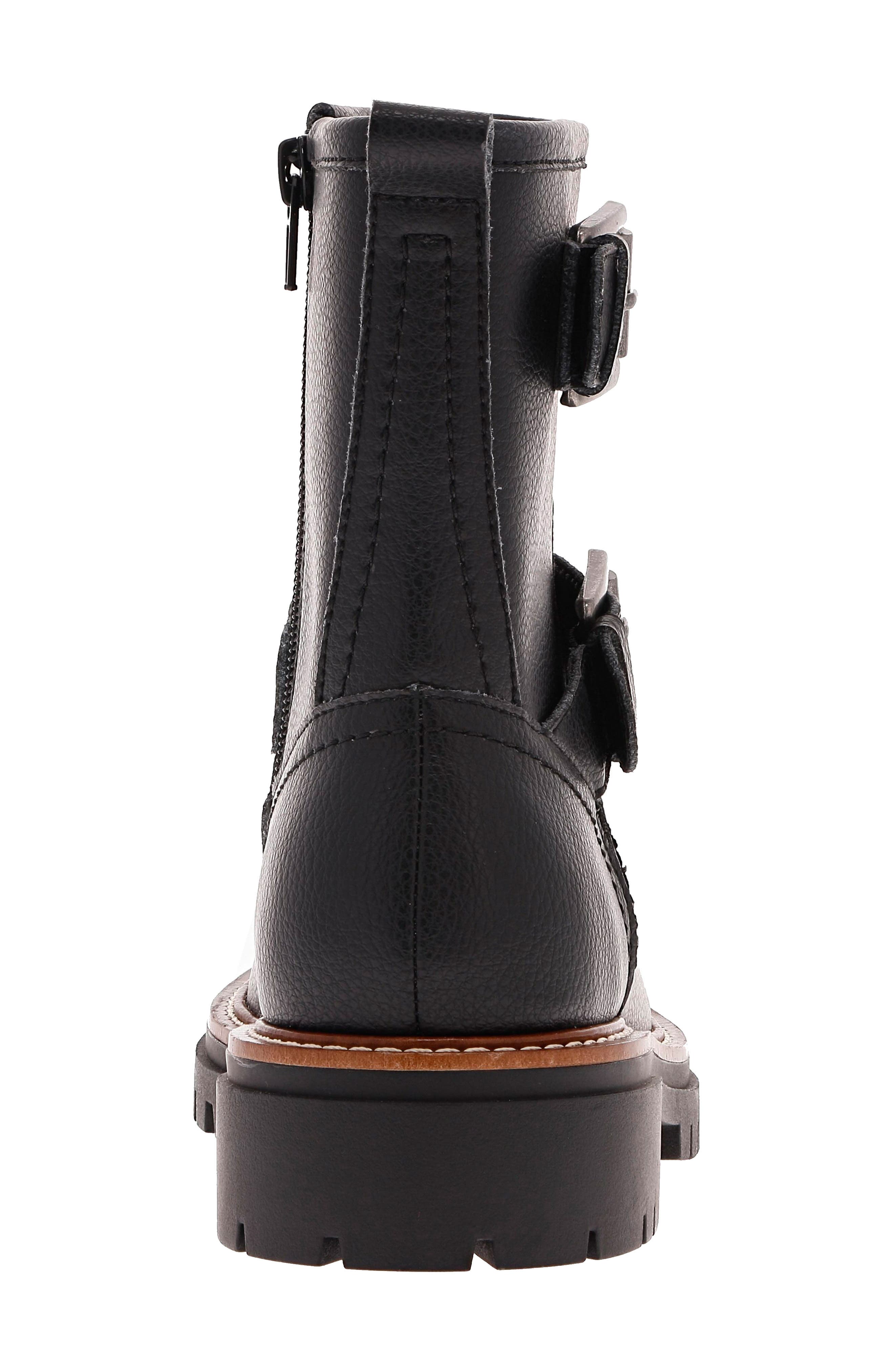 MIA Florence Water-Resistant Leather Boot, Alternate, color, 