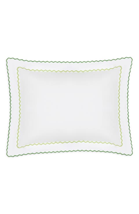 Axel Embroidered Boudoir Pillow Sham