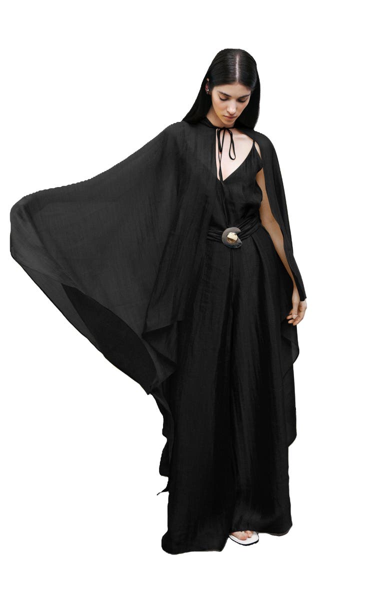 Nocturne Asymmetric Cape, Alternate, color,