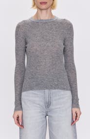 Pistola Juno Rib Long Sleeve Merino Wool Blend Top