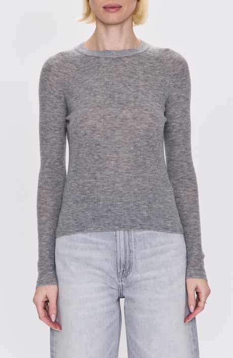 Pistola Juno Rib Long Sleeve Merino Wool Blend Top