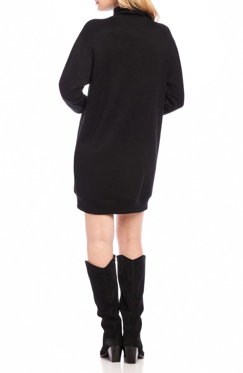 Karen Kane Long Sleeve Turtleneck Sweater Dress, Alternate, color, 