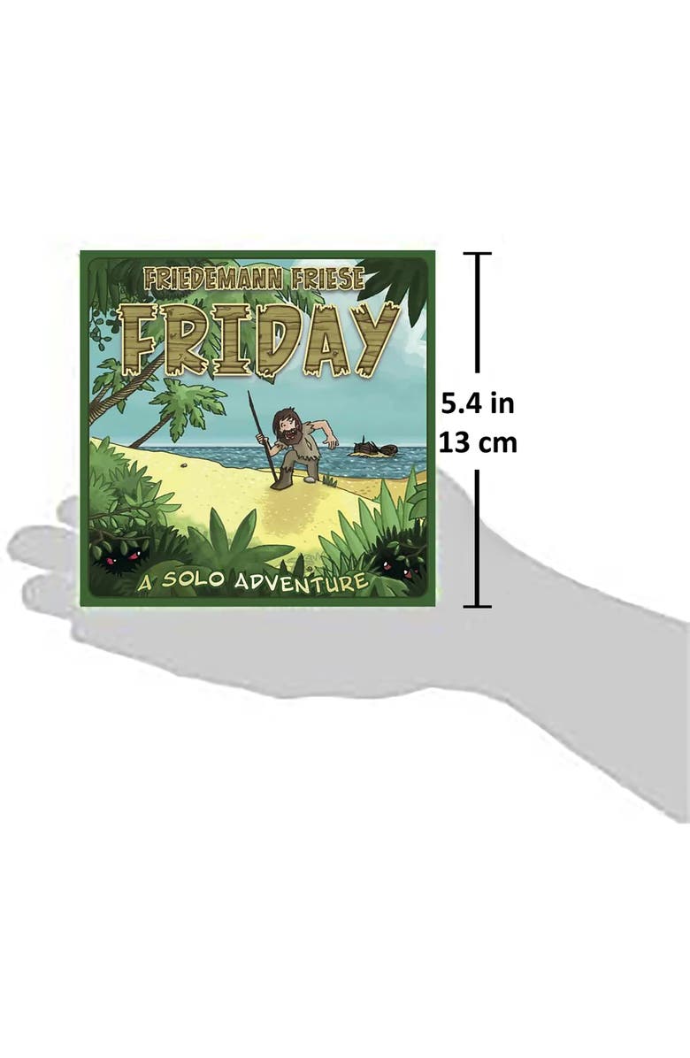 Rio Grande Games Friday Card Game, Alternate, color, Multicolored