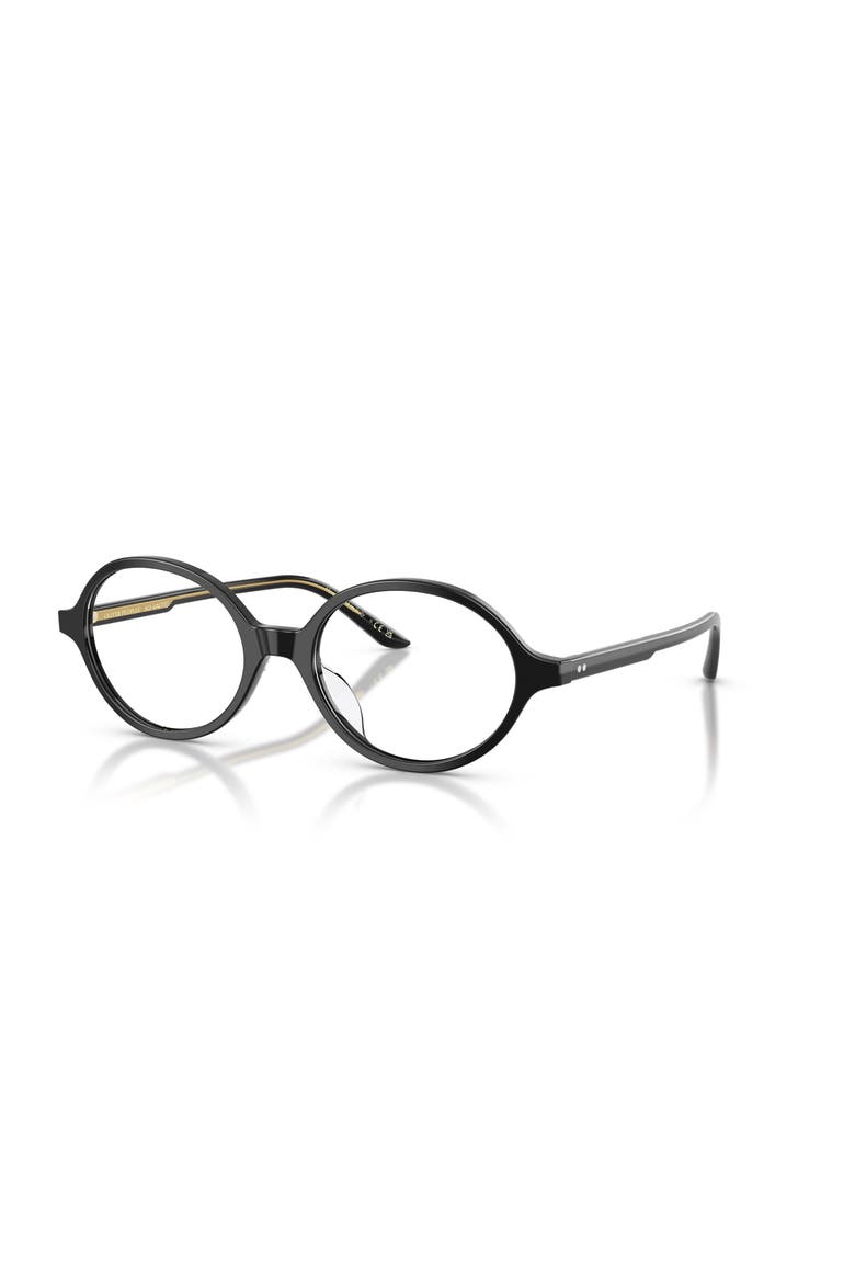 54mm Oval optical glasses, Main, color, Black