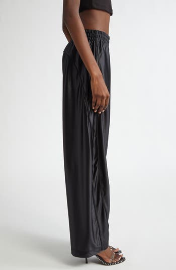 Alexander Wang Satin Jersey Track Pants | Nordstrom
