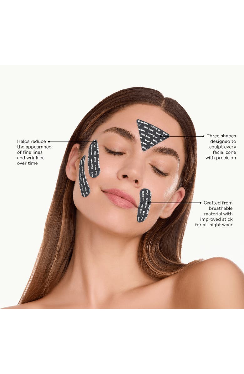 Skin Gym Face Tape Bundle, Alternate, color, Black