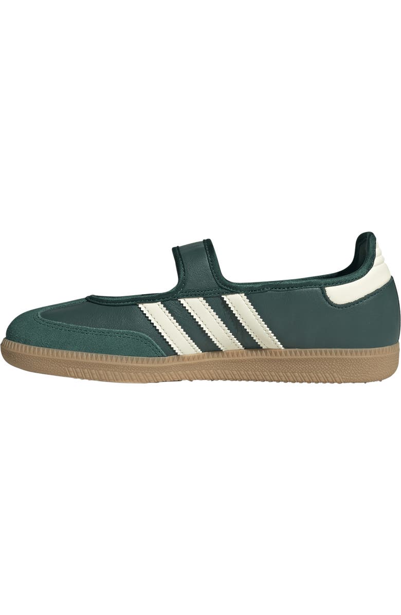 adidas Samba Jane Sneaker, Alternate, color, Green/ Gum/ Cream White