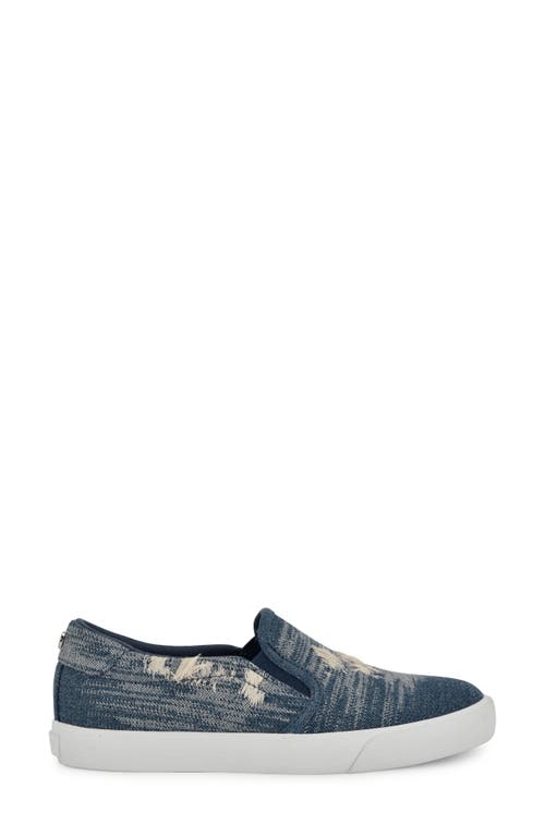 Nine West Lala Slip-on Sneaker In Dark Blue