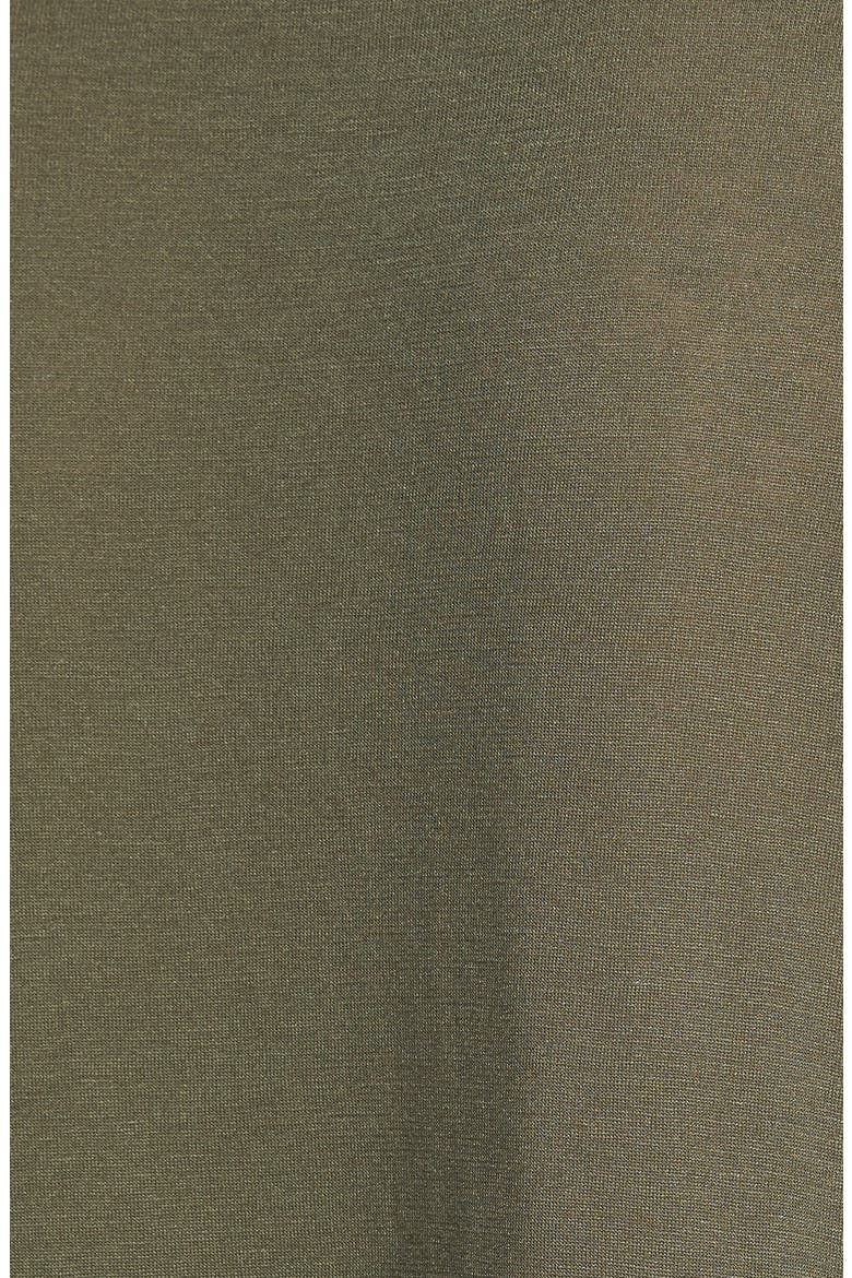 Chiffon Hem Tee, Alternate, color, OLIVE