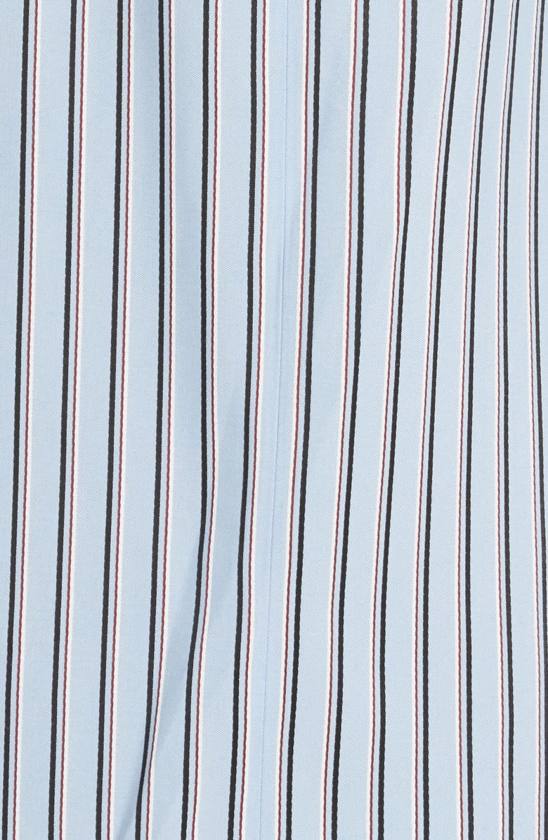 Tibi Stripe Midi Skirt, Alternate, color, 