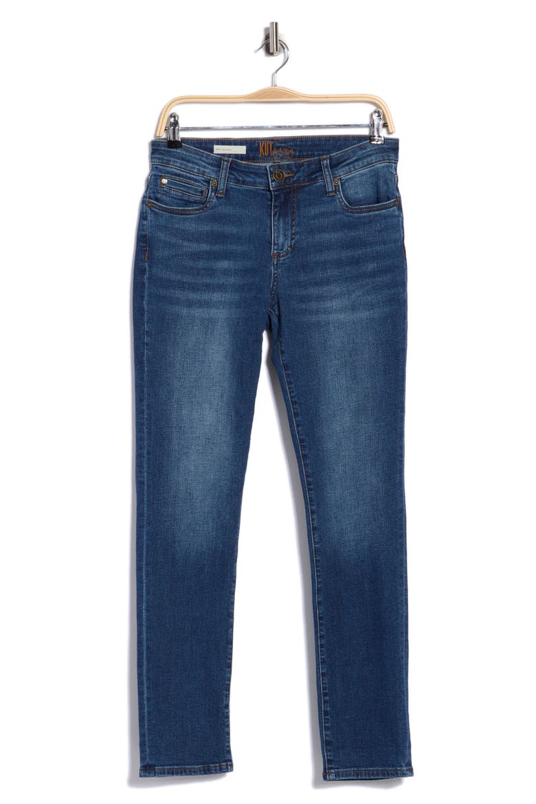 Katy Mid Rise Boyfriend Jeans, Main, color, WATSONIA W/ DK S