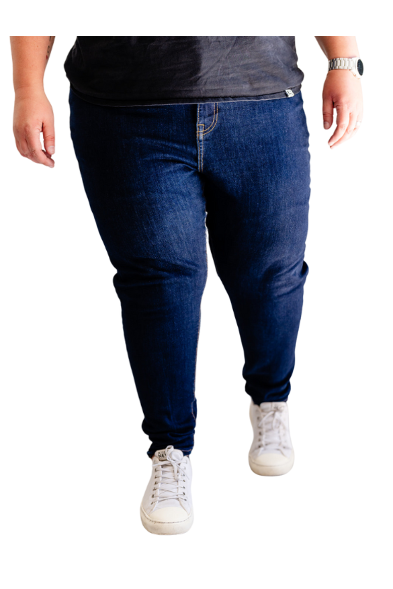 Skinny Indigo Jeans, Main, color, Indigo