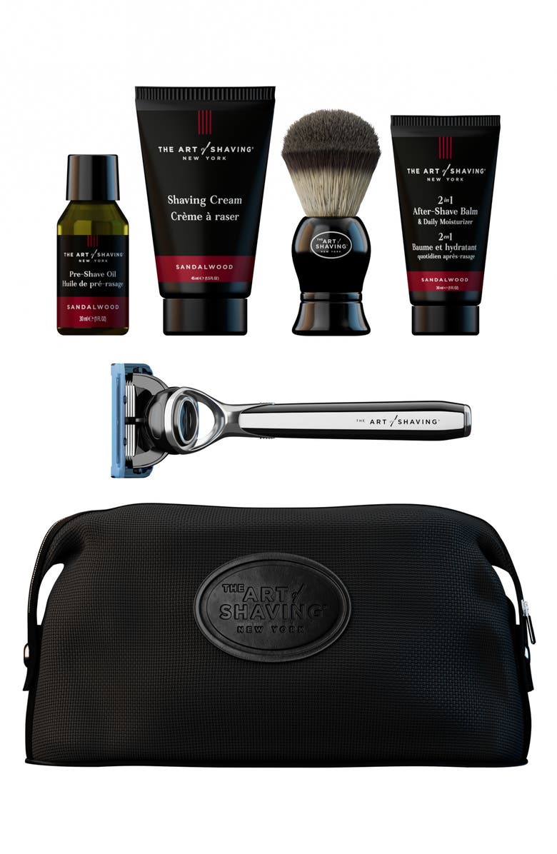 The Art of Shaving Sandalwood Travel Kit USD $166 Value, Main, color, 