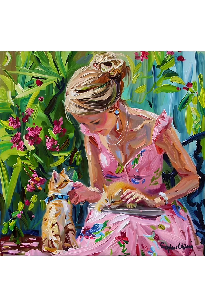 Ginger and Tabby 500 piece Jigsaw Puzzle for Adults, Alternate, color, Multicolor