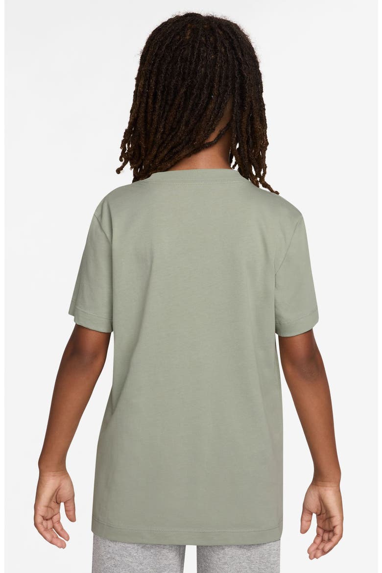 Kids' Boxy Rest & Recover Cotton Graphic T-Shirt, Alternate, color, SPRUCE FOG