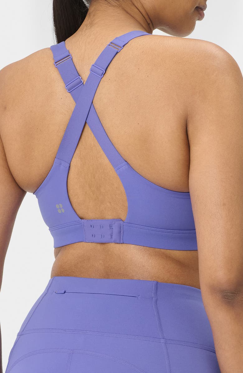Sweaty Betty Power Pulse Sports Bra, Alternate, color, Aura Blue