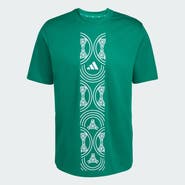 adidas Men's adidas Green Mexico National Team FIFA x World Cup Alphaskin T-Shirt