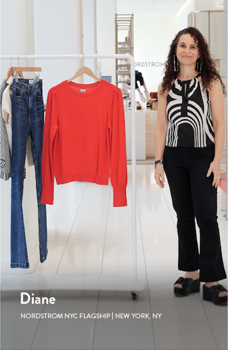 Pleat Shoulder Sweater, sales video thumbnail