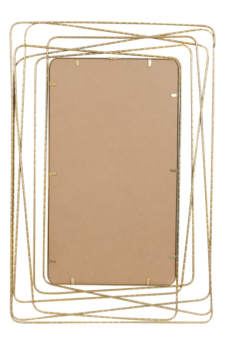 VIVIAN LUNE HOME Abstract Rectangular Wall Mirror, Alternate, color,