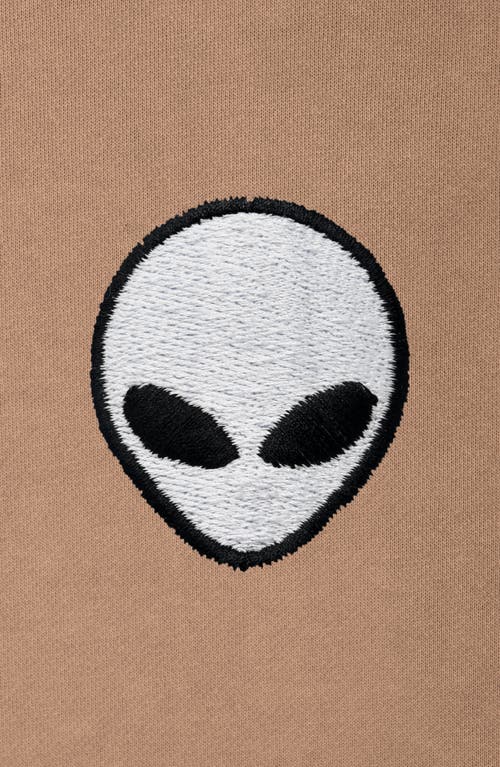 Dalix Mens Lil Alien Heavyweight Pigment Dye Tee