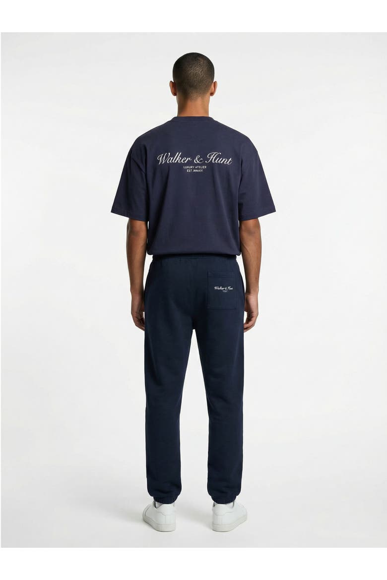 Oversized Crew Tee, Alternate, color, Navy