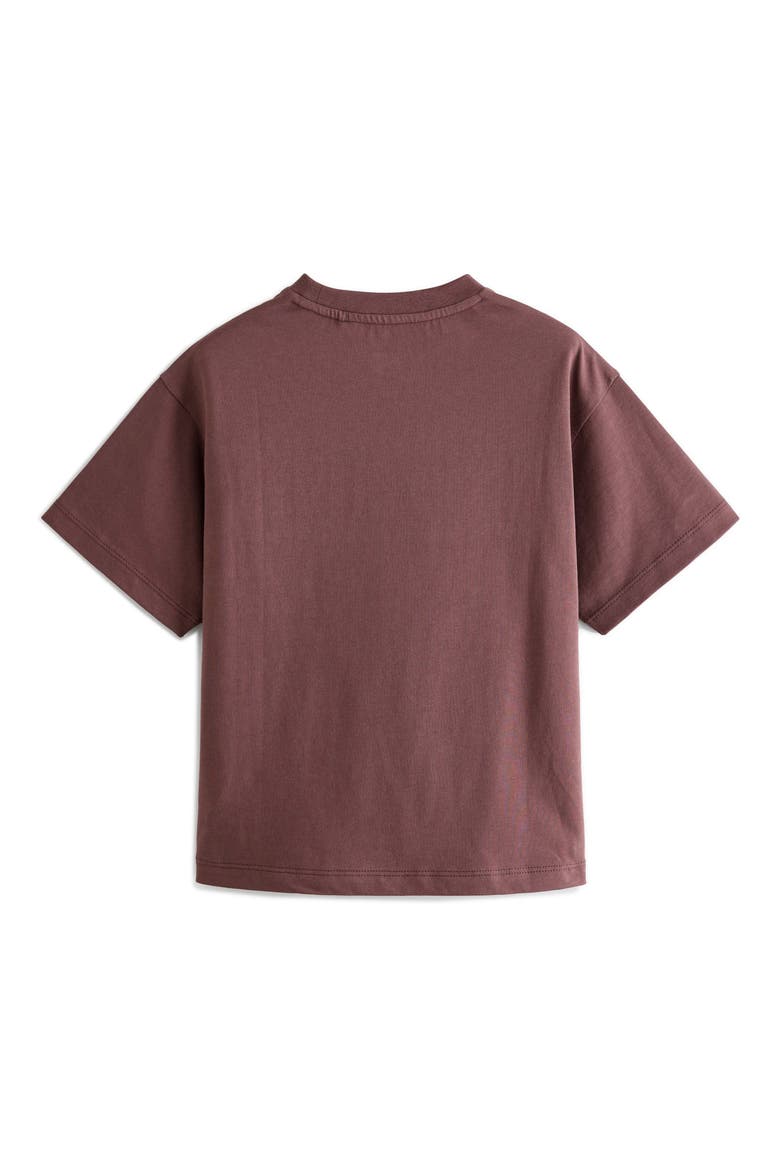 Kids' Oversize Logo Graphic T-Shirt, Alternate, color, BROWN