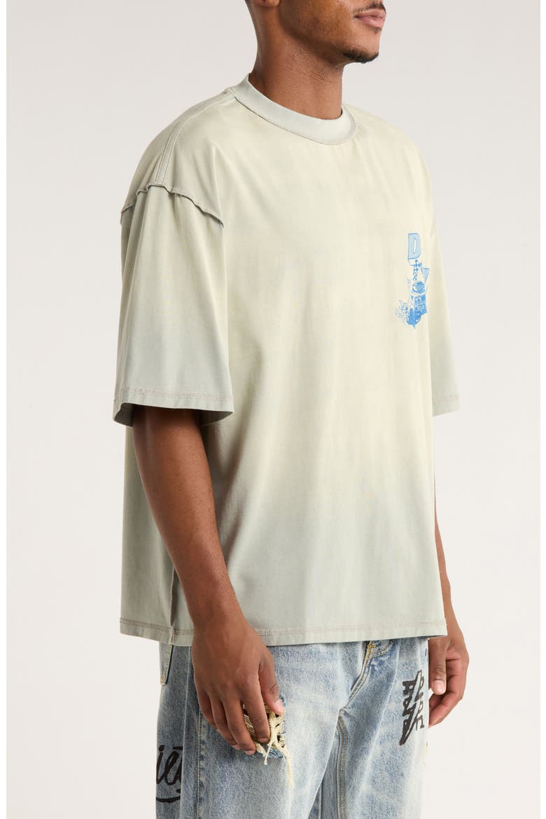 Hell on Wheels Graphic T-Shirt (Nordstrom Exclusive), Alternate, color, WASHED GREY