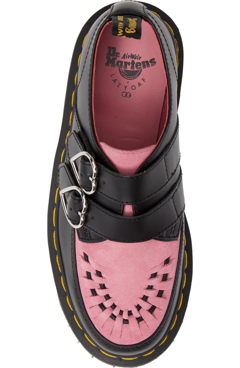 Dr. Martens x Lazy Oaf Buckle Platform Loafer, Alternate, color,
