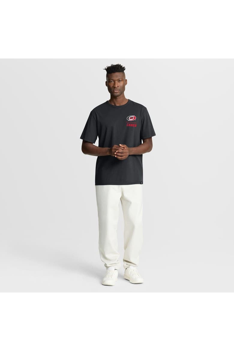 Men's Fanatics Black Carolina Hurricanes Crash The Net Legacy T-Shirt, Alternate, color, Black