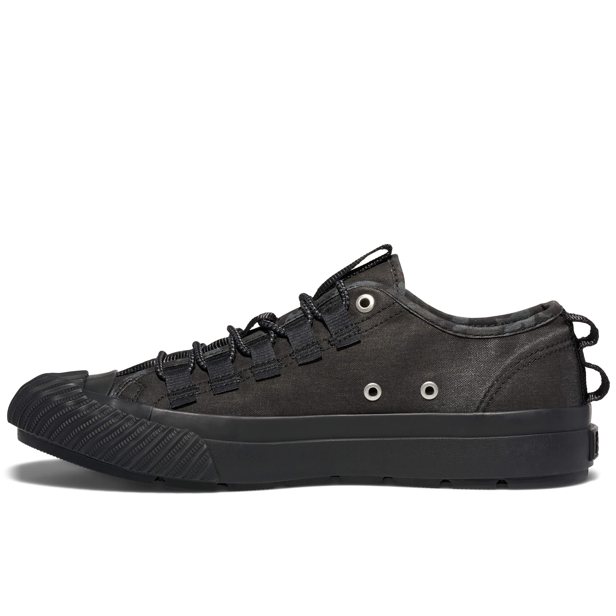 Grounder Low-Top Sneaker, Alternate, color, Black-Black