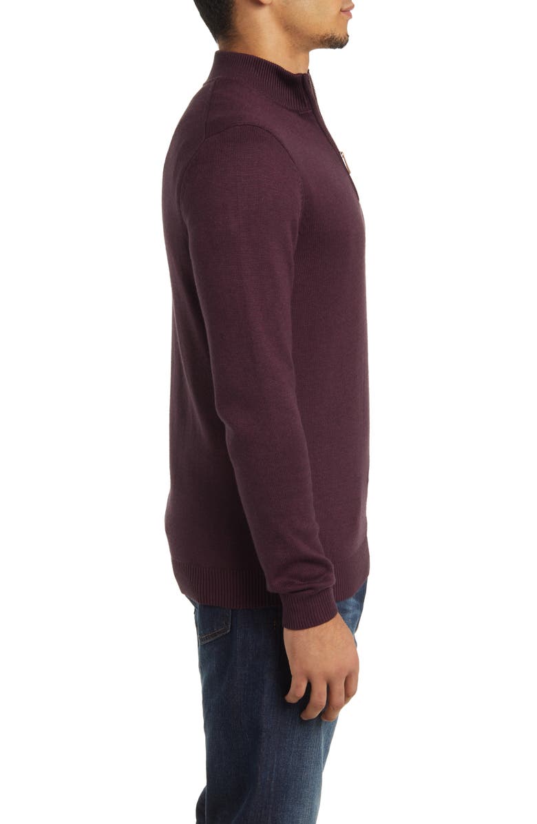 Mizzen+Main Cassady Quarter Zip Sweater, Alternate, color,