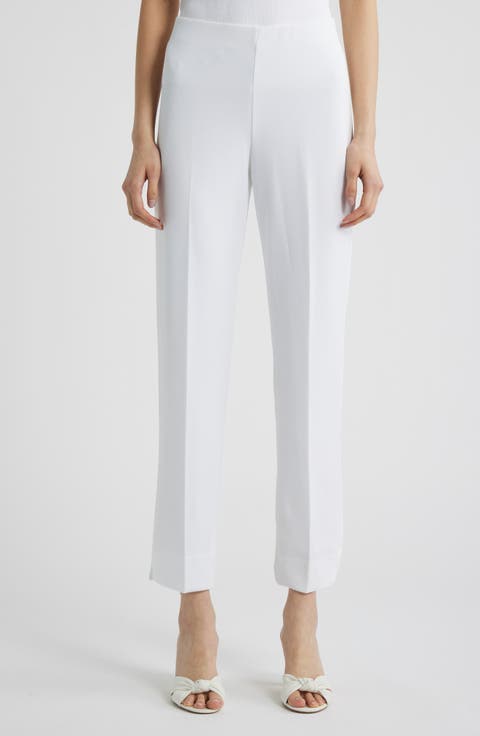 Anne Klein Hollywood Waist Ankle Pull-On Pants (Regular & Petite)