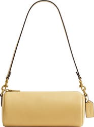 COACH Leather Barrel Bag