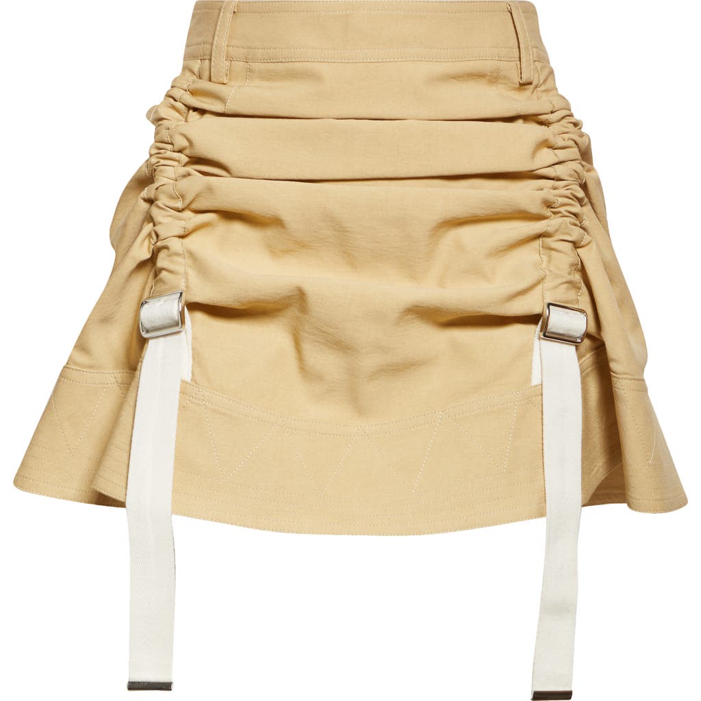 RABANNE RABANNE JUPE ADJUSTABLE MINISKIRT