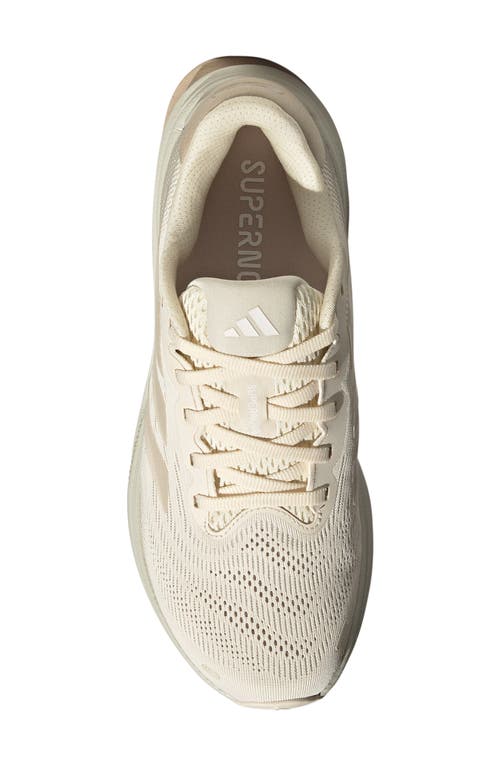 Adidas Originals Adidas Supernova Stride Running Shoes In Wonder White/white/beige