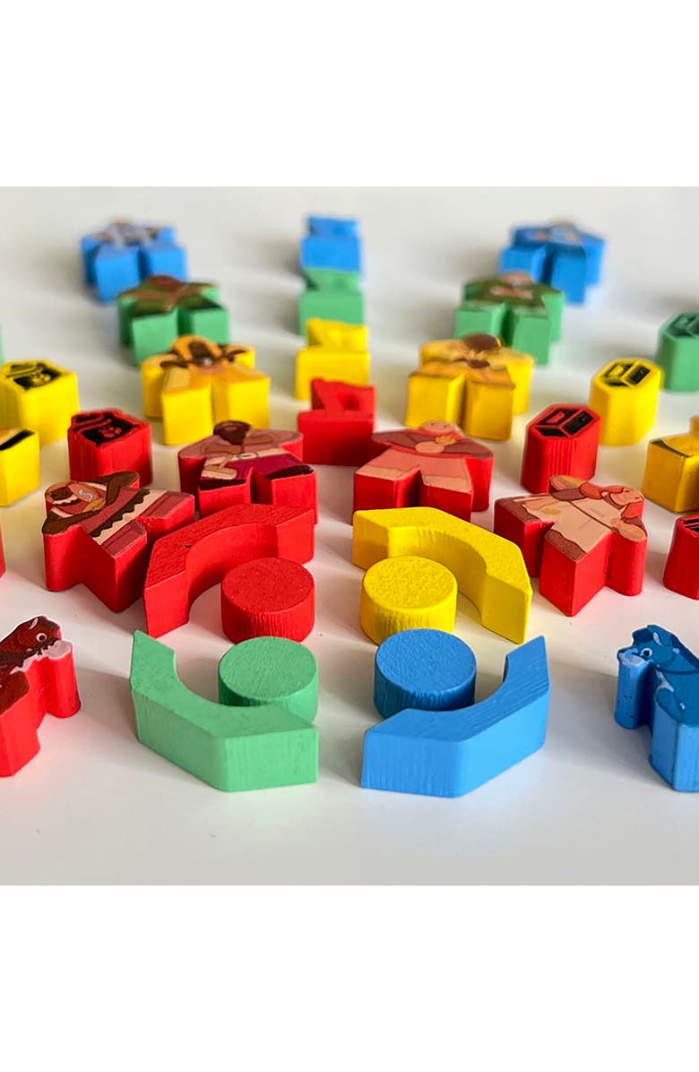 Mighty Boards Hamlet, Village Building Game, Alternate, color, Multicolored