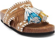 Steve Madden Lester Fringe Woven Sandal