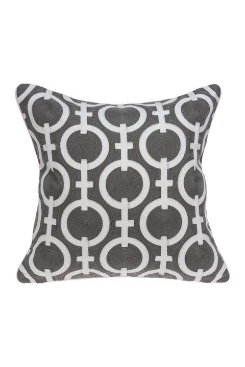 Rounder Transitional Pillow - 20" x 20" - Grey