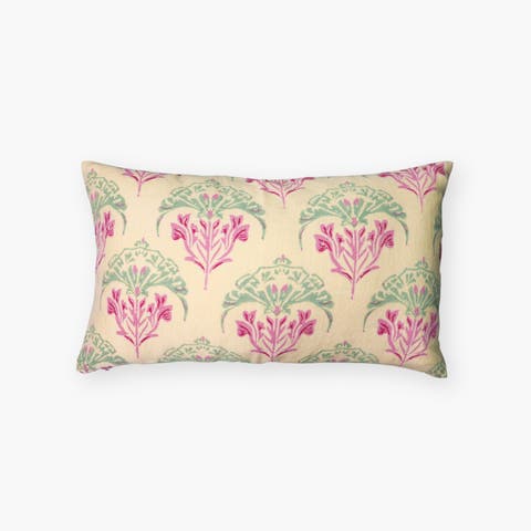 Soma - Lumbar Pure Linen Throw Pillow Cover