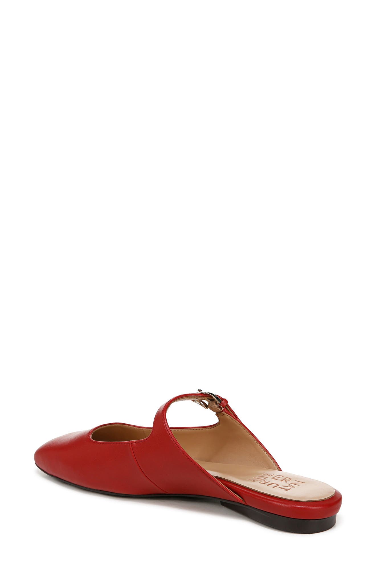 Apple Mary Jane Mule, Alternate, color, RED