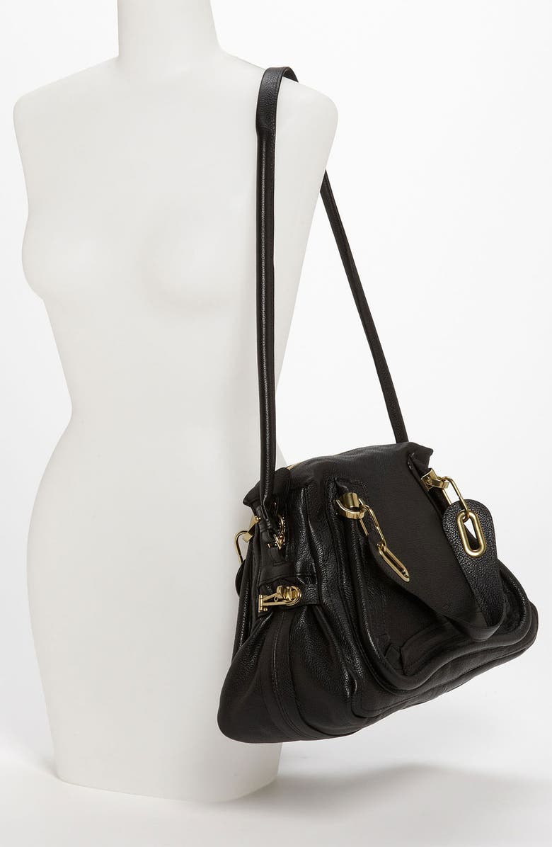 Chloé 'Paraty - Medium' Leather Satchel, Alternate, color,