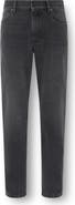 ZEGNA Black Stone-Washed Cotton Roccia Jeans