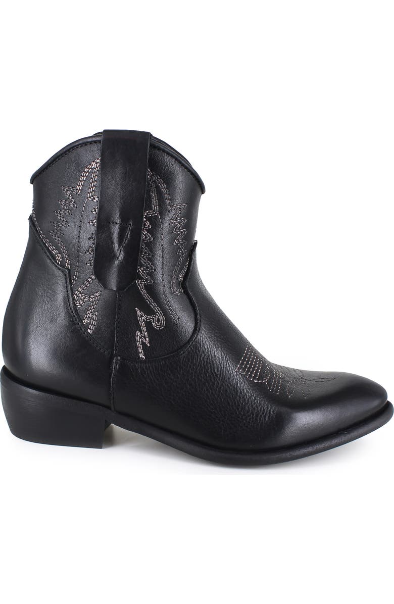 ZIGI Everith Western Boot, Alternate, color, Black Leather