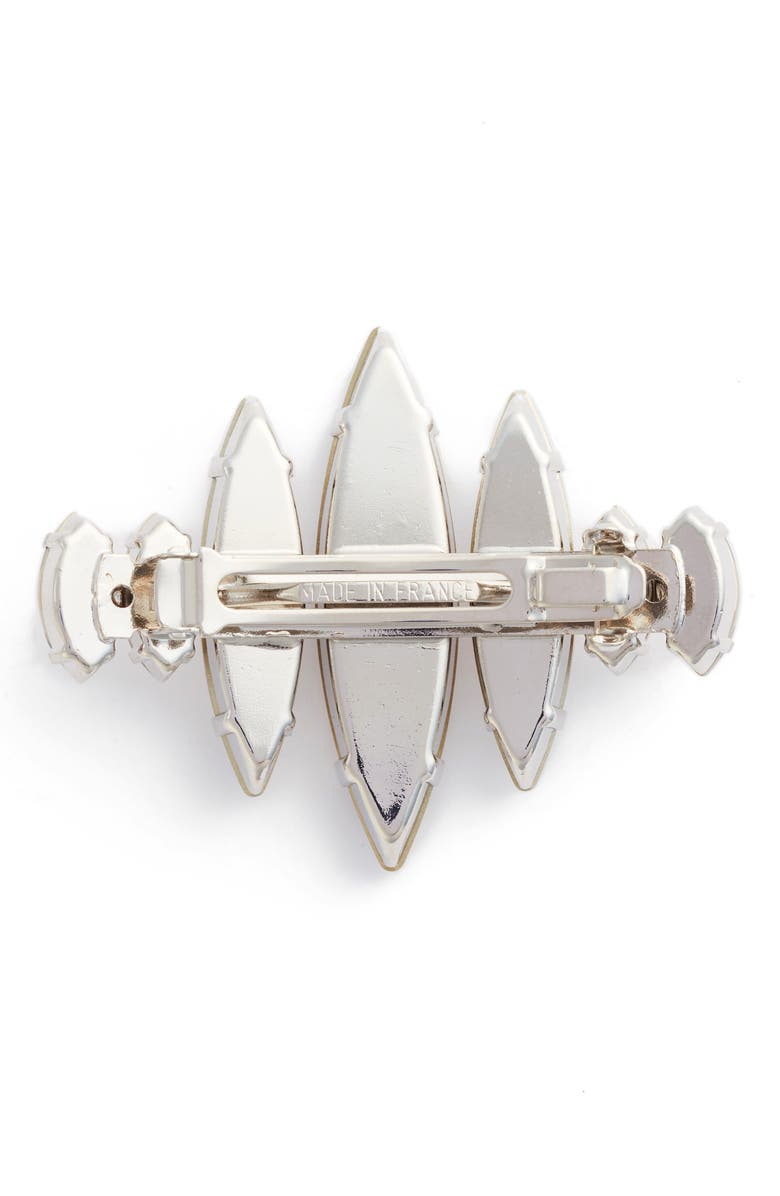 L. Erickson Spiked Crystal Barrette, Alternate, color,