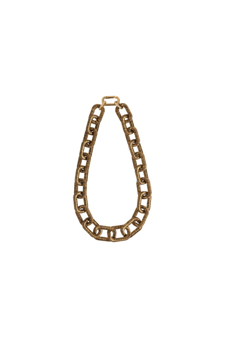 Catena Necklace Antique Gold, Alternate, color, Antique Gold